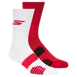 Skechers 2 Pack Performance Basketball Crew Socks