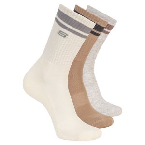 Skechers 3 Pack Men's Lifestyle Crew Socks