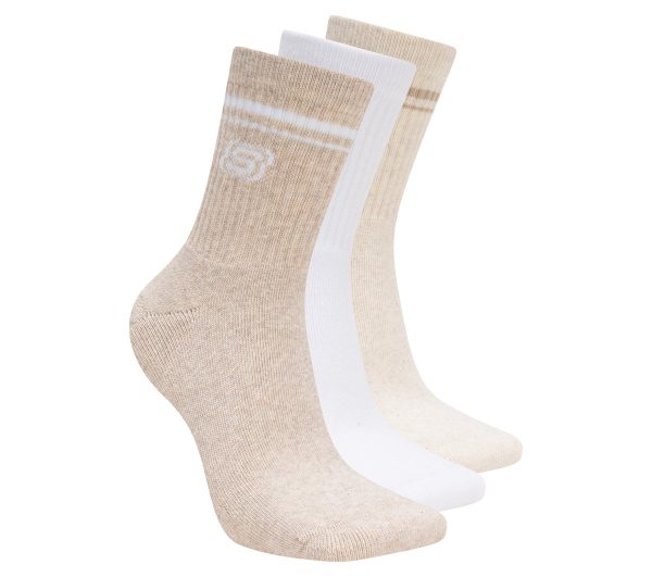 Skechers 3 Pack Women's Low Crew Varsity Socks